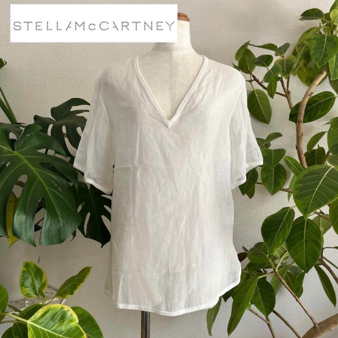 Stella McCartney - stella mc cartney シアーTシャツKA27の