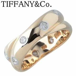 美品】 ジュエリー / ダイヤモンド | 0.07 K18 月形甲丸 リング 美品】 ジュエリー / ダイヤモンド | 0.07 K18 月形甲丸 リング