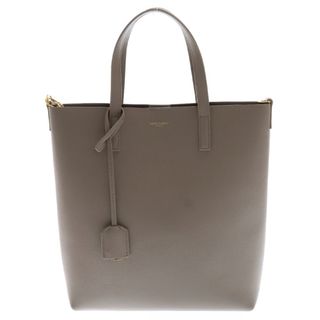 SAINT LAURENT - サンローラン トートバッグ ブラック グレー SAINT LAURENT - サンローラン トートバッグ ブラック グレー