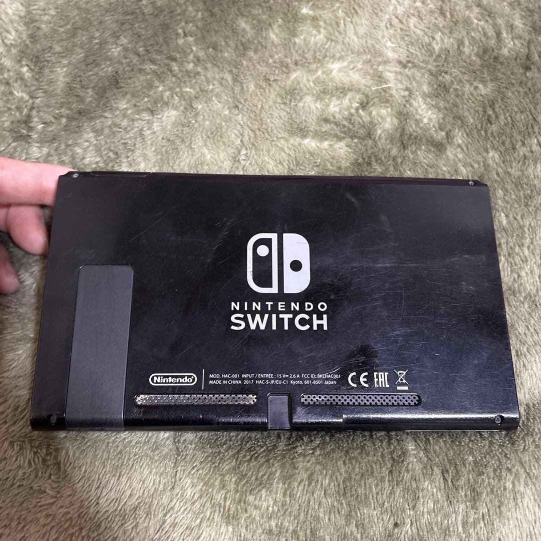 Nintendo Switch(ニンテンドースイッチ)のNintendo Switch本体 ジャンク エンタメ/ホビーのゲームソフト/ゲーム機本体(携帯用ゲーム機本体)の商品写真