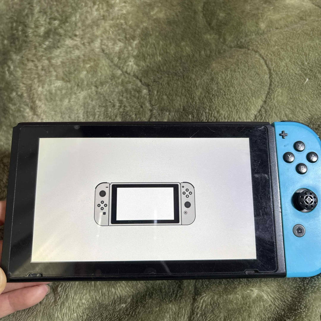 Nintendo Switch(ニンテンドースイッチ)のNintendo Switch本体 ジャンク エンタメ/ホビーのゲームソフト/ゲーム機本体(携帯用ゲーム機本体)の商品写真
