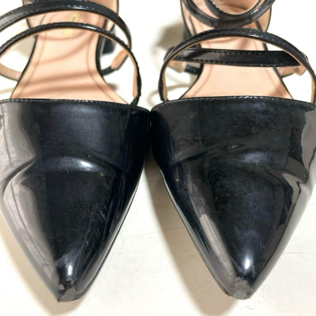 ZARA - ZARA ストラップフラットシューズの通販 by AWA's shop ZARA - ZARA ストラップフラットシューズの通販 by AWA's shop