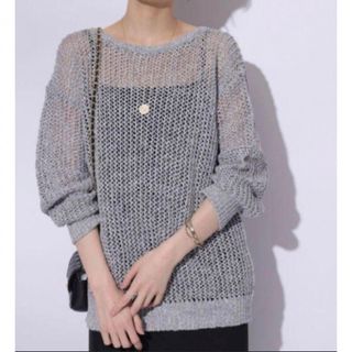 Mystrada - ✨新品タグ付き✨💐Mystrada💐前後2wayゆるニットの Mystrada - ✨新品タグ付き✨💐Mystrada💐前後2wayゆるニットの