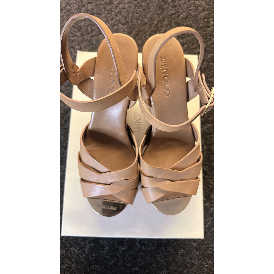 JIMMY CHOO - ジミーチュウ Jimmy Choo パレット ウェッジソール JIMMY CHOO - ジミーチュウ Jimmy Choo パレット ウェッジソール