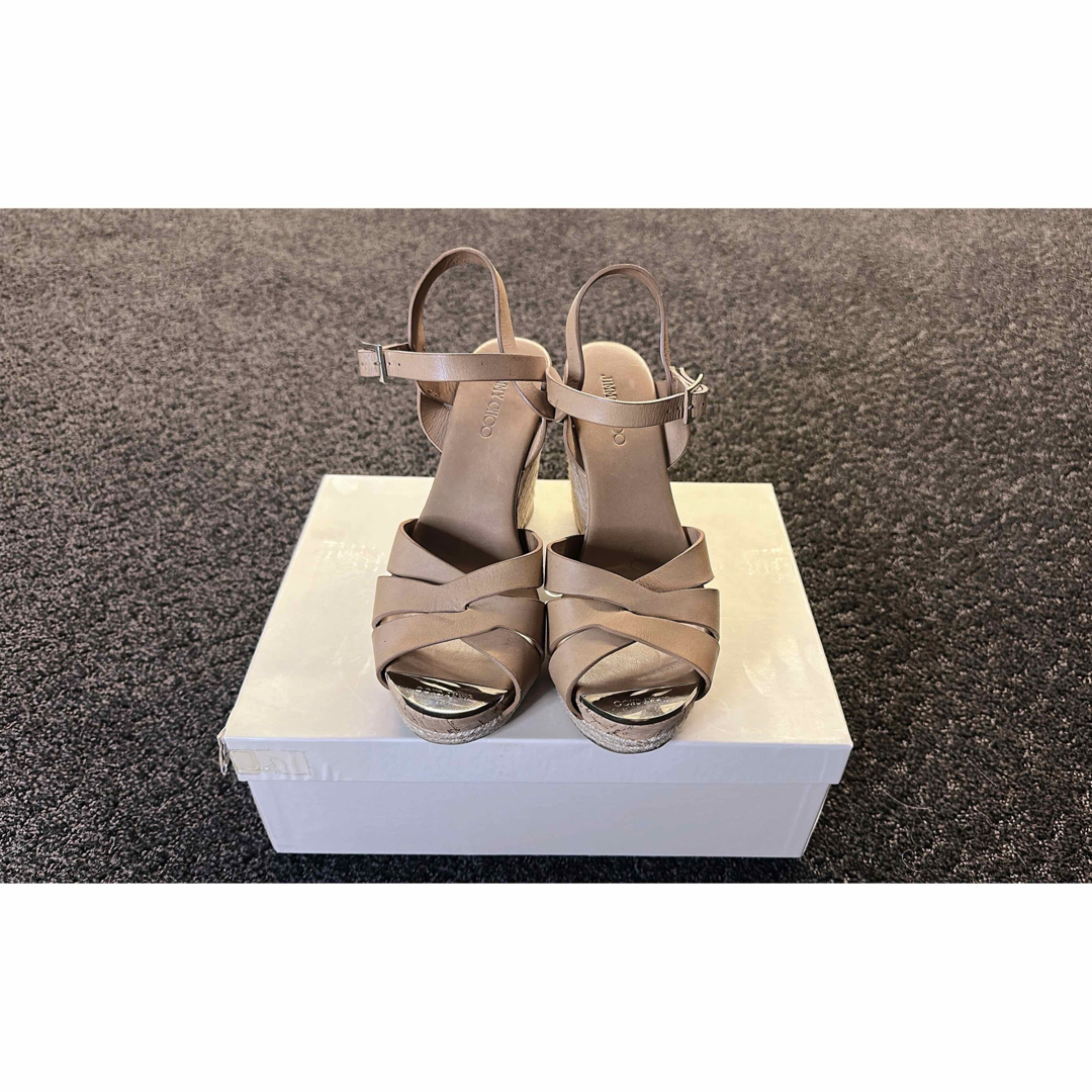 JIMMY CHOO - ジミーチュウ Jimmy Choo パレット ウェッジソール JIMMY CHOO - ジミーチュウ Jimmy Choo パレット ウェッジソール