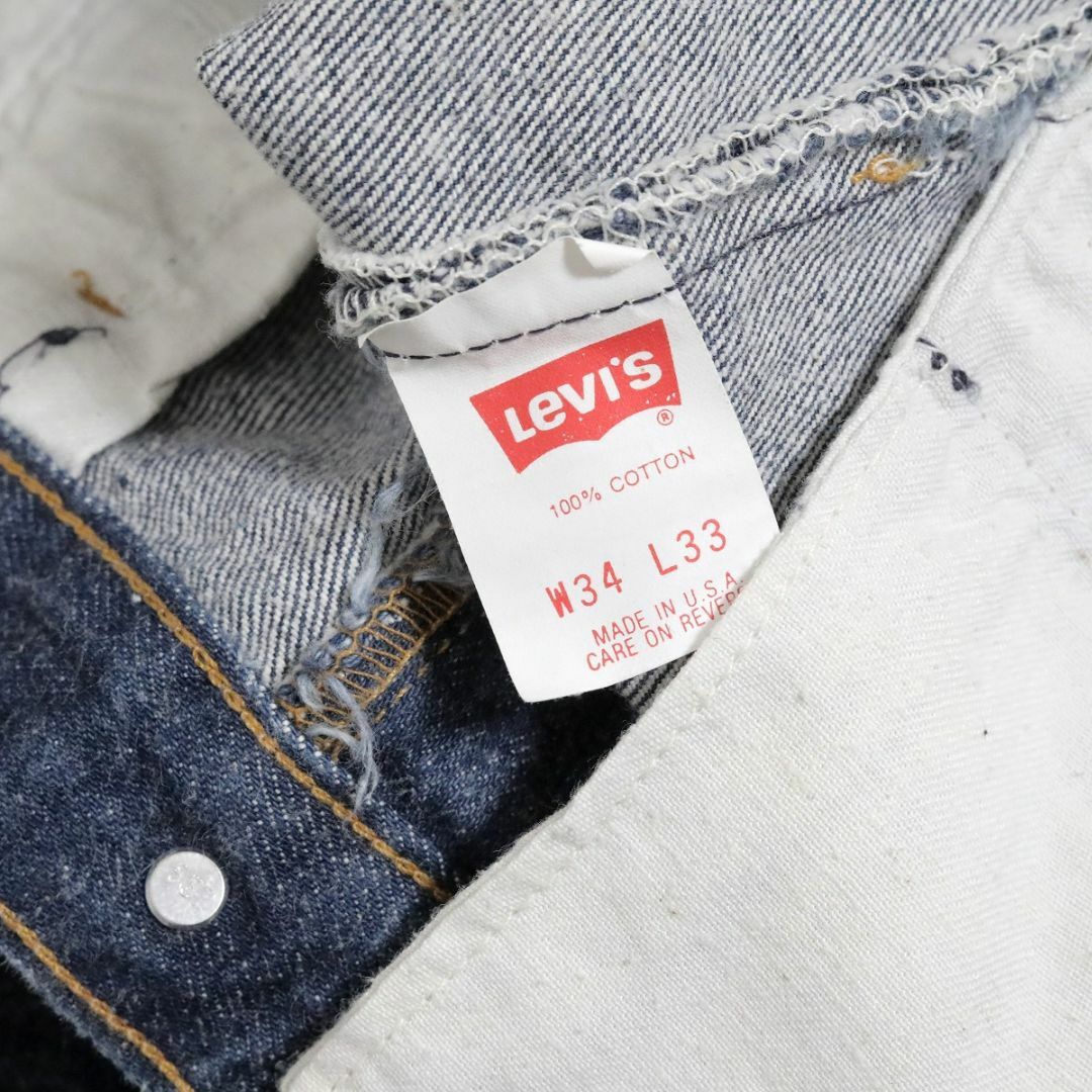 Levi's - 34 80s USA製 リーバイス 501xx 501-0000 デニム Levi's - 34 80s USA製 リーバイス 501xx 501-0000 デニム
