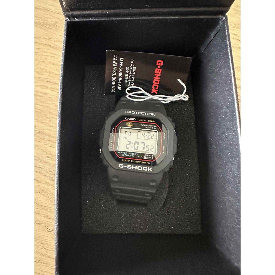初代G-SHOCK 復刻モデル DW-5000R-1AJFの通販 by yh's shop|ラクマ 初代G-SHOCK 復刻モデル DW-5000R-1AJFの通販 by yh's shop|ラクマ