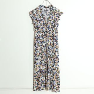 ZARA - ZARA 花柄ロングシャツワンピースの通販 by kokko shop ZARA - ZARA 花柄ロングシャツワンピースの通販 by kokko shop