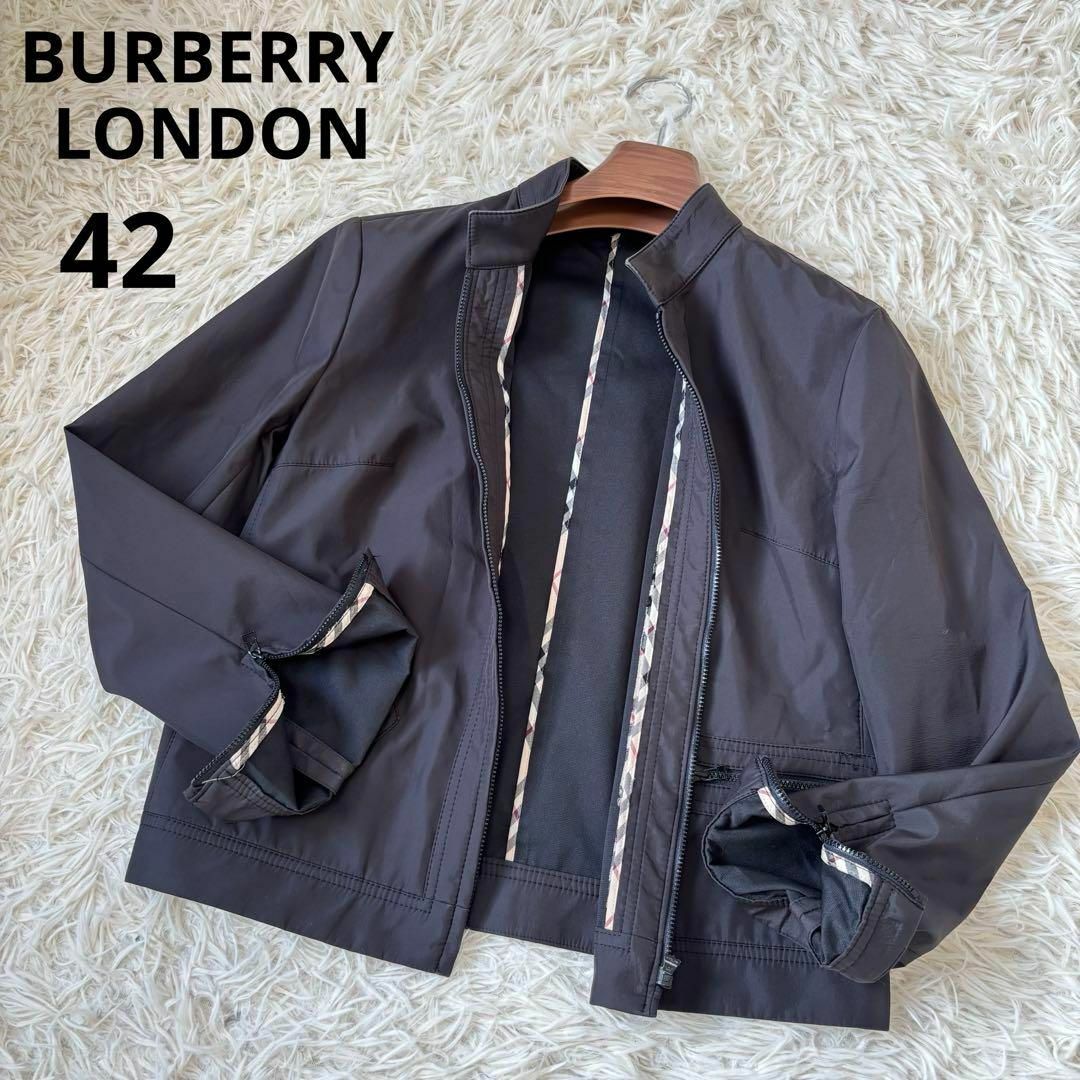 BURBERRY - BURBERRY LONDON ブルゾン ノバチェック BURBERRY - BURBERRY LONDON ブルゾン ノバチェック