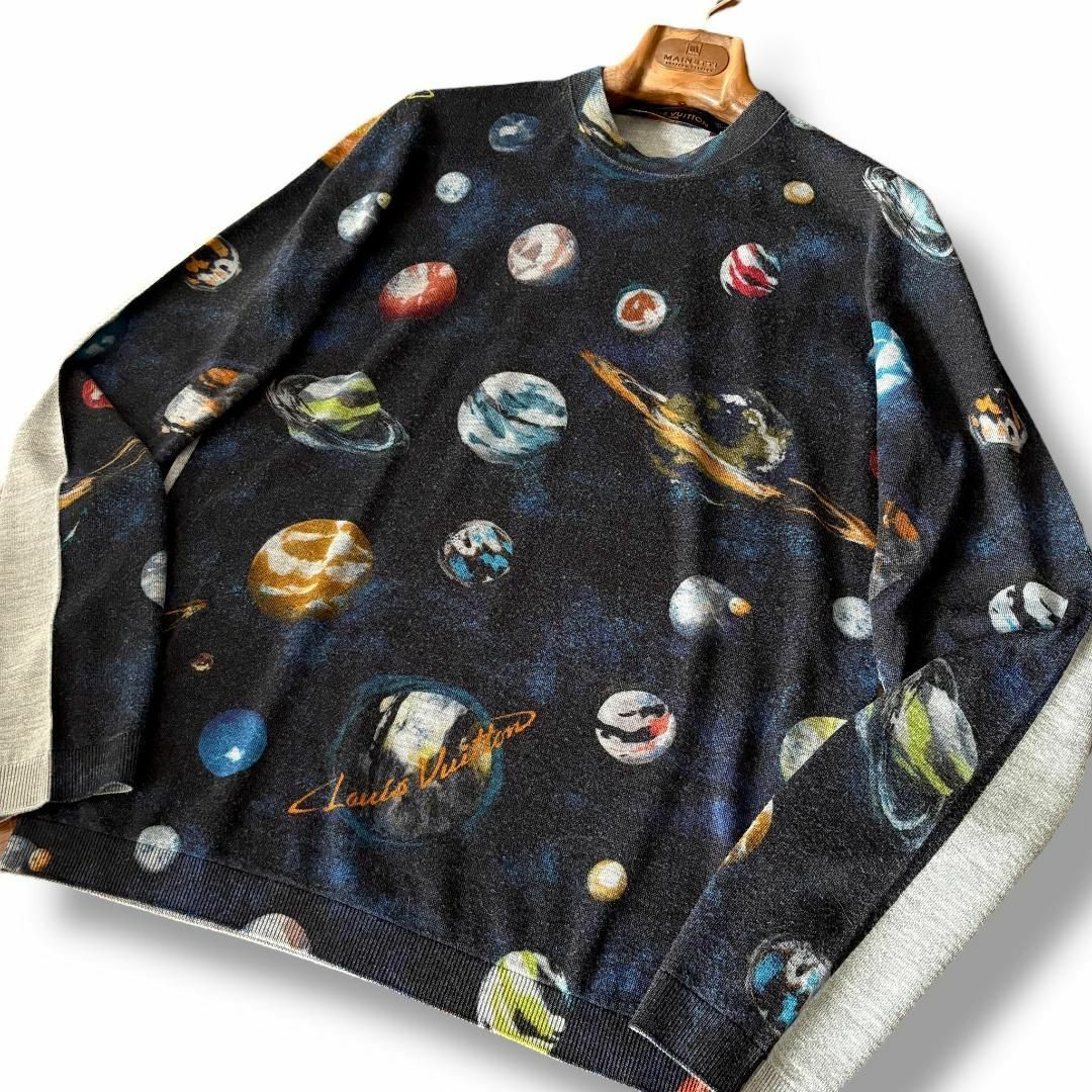LOUIS VUITTON - 極美品 スペース 宇宙柄 L『ルイヴィトン LOUIS VUITTON - 極美品 スペース 宇宙柄 L『ルイヴィトン