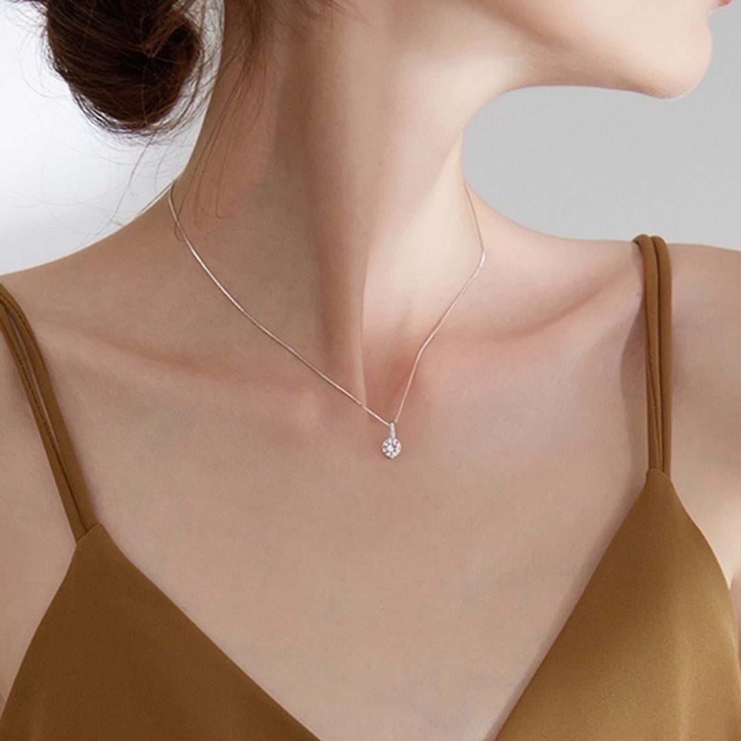 ✨最高級✨CZ ダイヤモンド プラチナコート シルバー925 ✨最高級✨CZ ダイヤモンド プラチナコート シルバー925