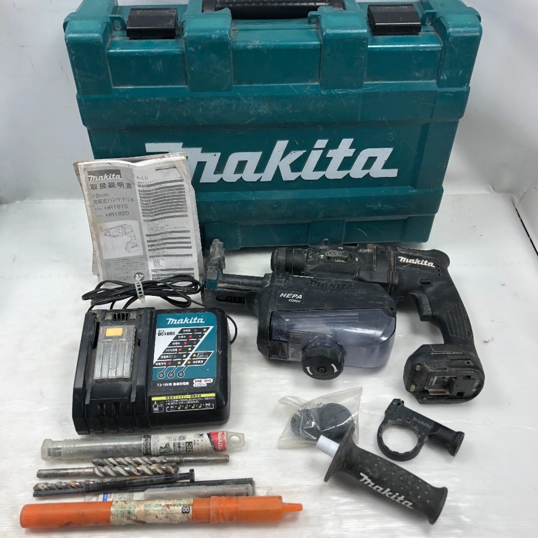 Makita - ◇◇MAKITA マキタ 締め付け工具 ハンマドリル 集塵 Makita - ◇◇MAKITA マキタ 締め付け工具 ハンマドリル 集塵