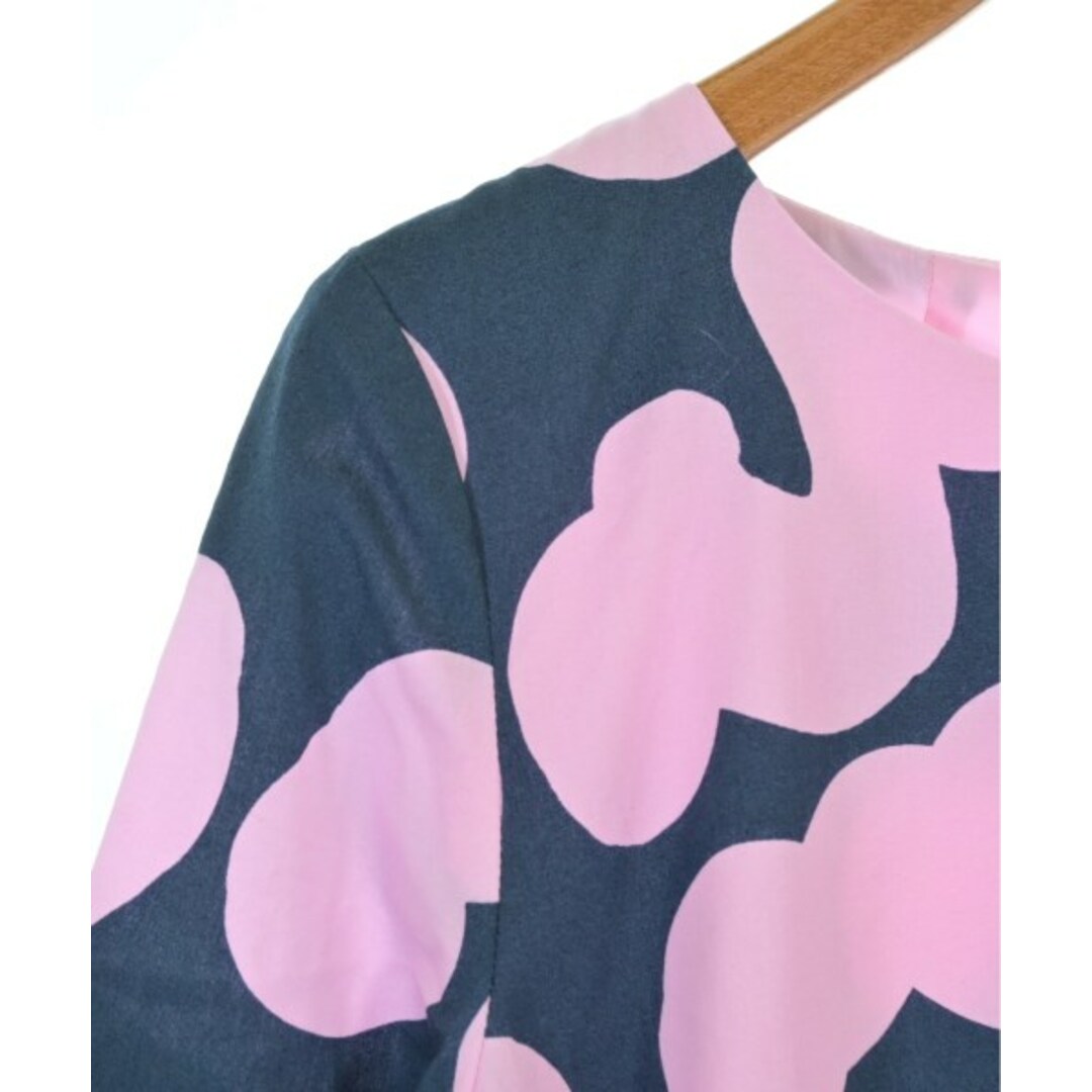 marimekko - marimekko マリメッコ ワンピース 36(S位) ピンクx marimekko - marimekko マリメッコ ワンピース 36(S位) ピンクx