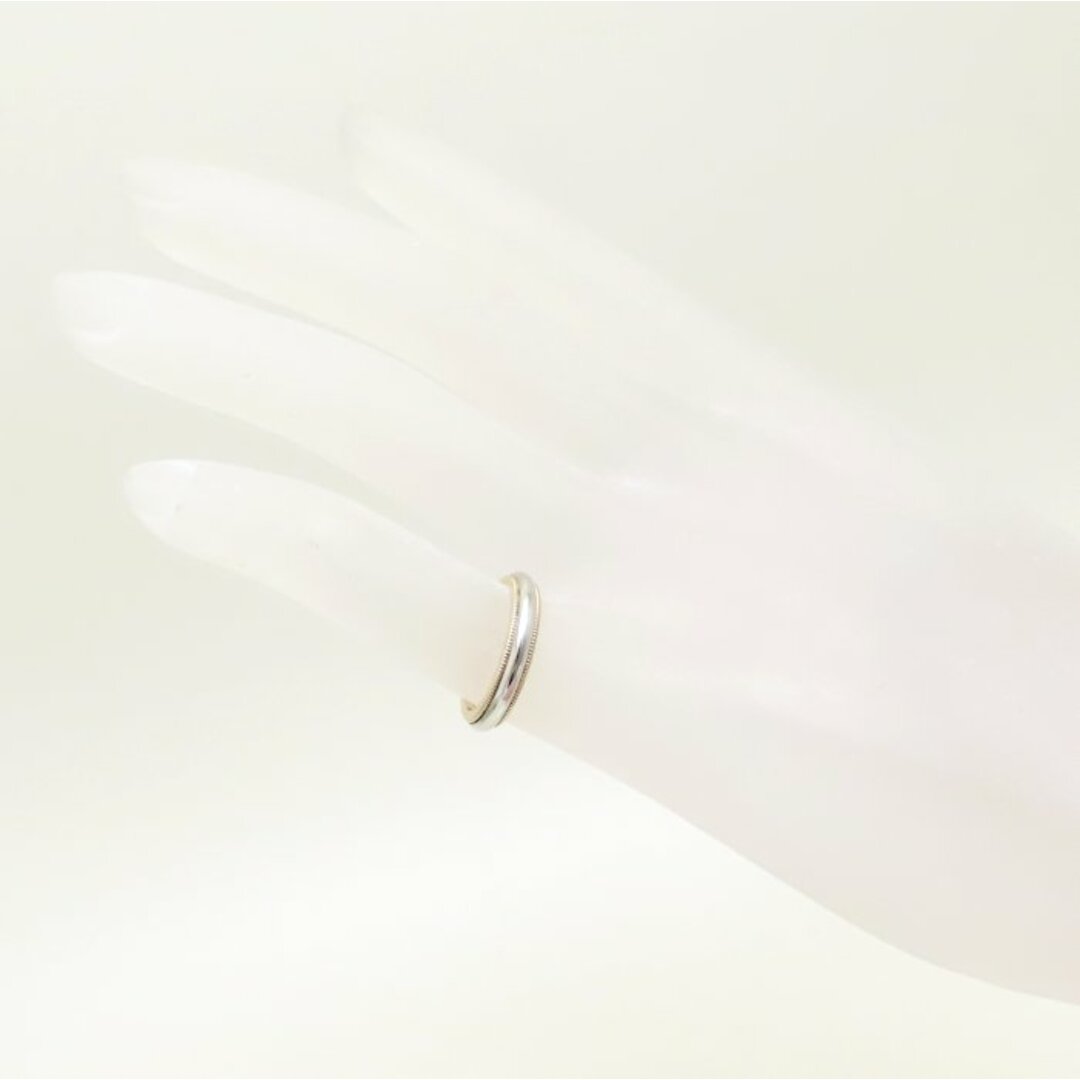 Tiffany & Co. - TIFFANY&Co. ティファニー ミルグレイン リング Tiffany & Co. - TIFFANY&Co. ティファニー ミルグレイン リング