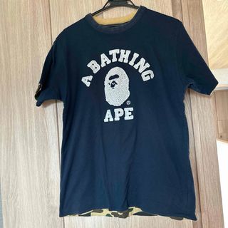 A BATHING APE(Tシャツ/カットソー(半袖/袖なし) ・ オレンジ A BATHING APE(Tシャツ/カットソー(半袖/袖なし) ・ オレンジ