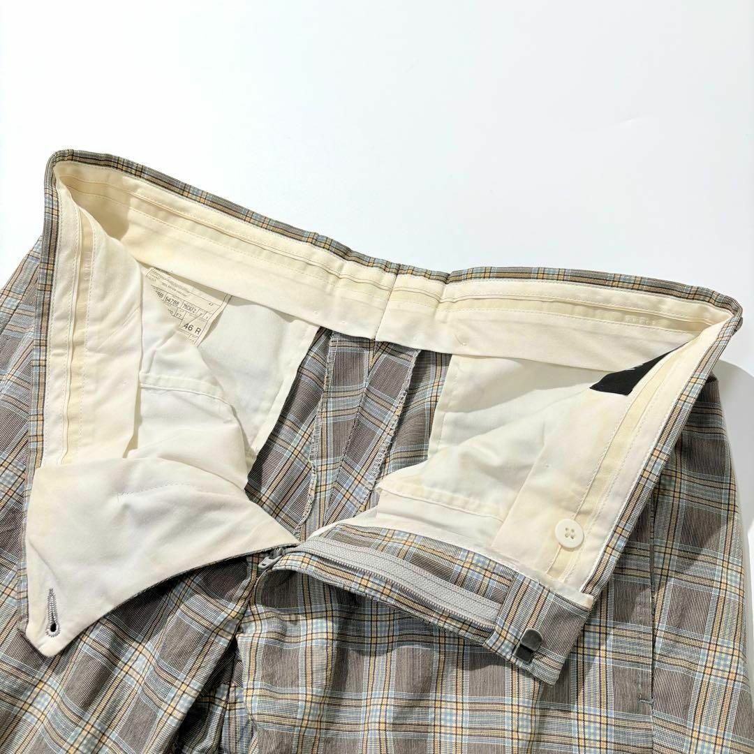 GUCCI - 【美品】GUCCI スーツ セットアップ チェック グレー GUCCI - 【美品】GUCCI スーツ セットアップ チェック グレー