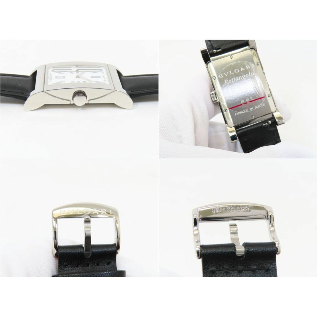 BVLGARI - 【新着】ブルガリ RT45S レッタンゴロ SS 社外革 BVLGARI - 【新着】ブルガリ RT45S レッタンゴロ SS 社外革