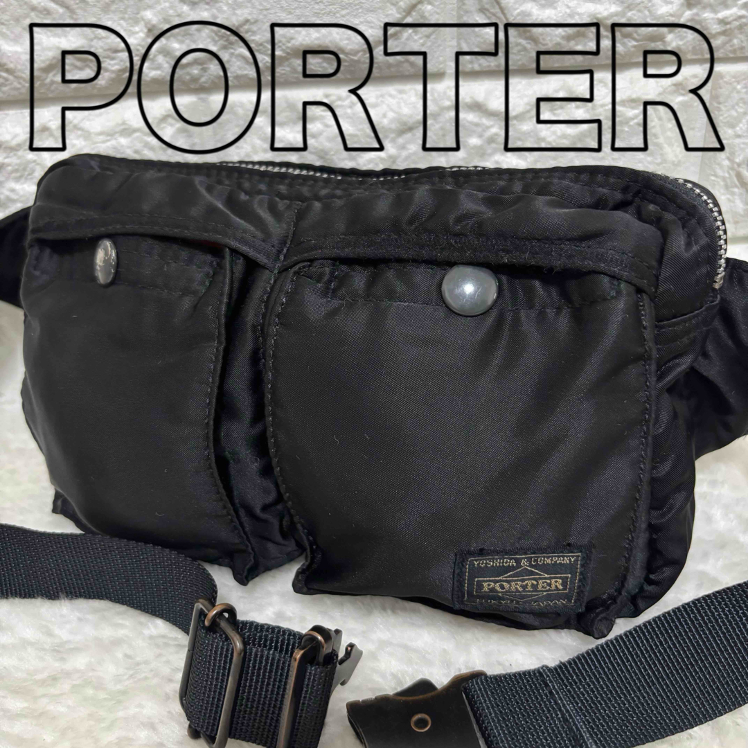 PORTER - 【入手困難】PORTER ボディバッグ タンカー 希少 廃盤 PORTER - 【入手困難】PORTER ボディバッグ タンカー 希少 廃盤