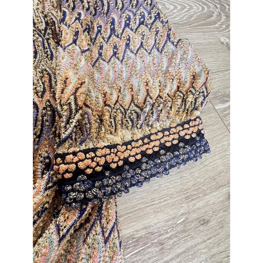 MISSONI - 【美品】 ミッソーニ MISSONI ワンピース ラメ MISSONI - 【美品】 ミッソーニ MISSONI ワンピース ラメ