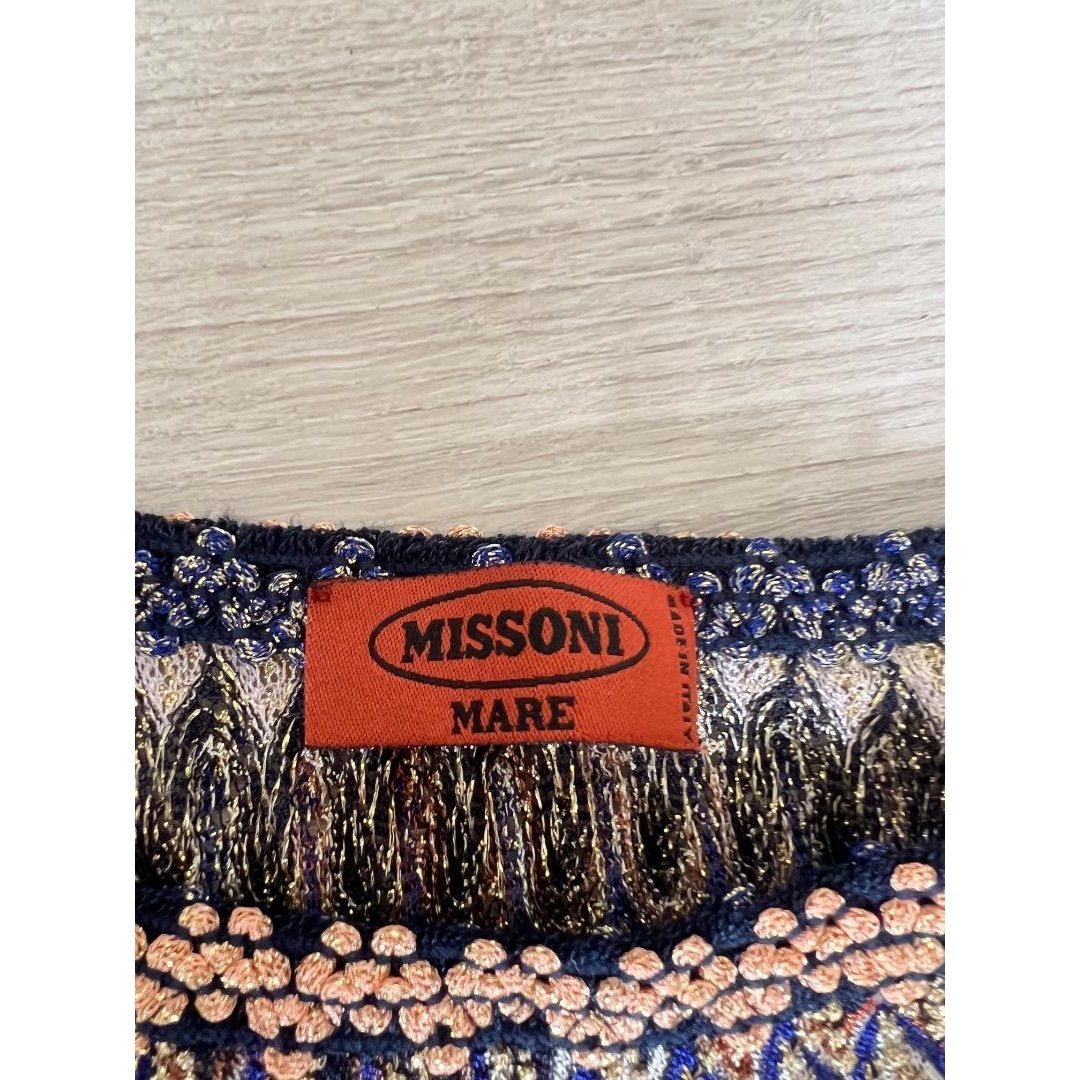 MISSONI - 【美品】 ミッソーニ MISSONI ワンピース ラメ MISSONI - 【美品】 ミッソーニ MISSONI ワンピース ラメ