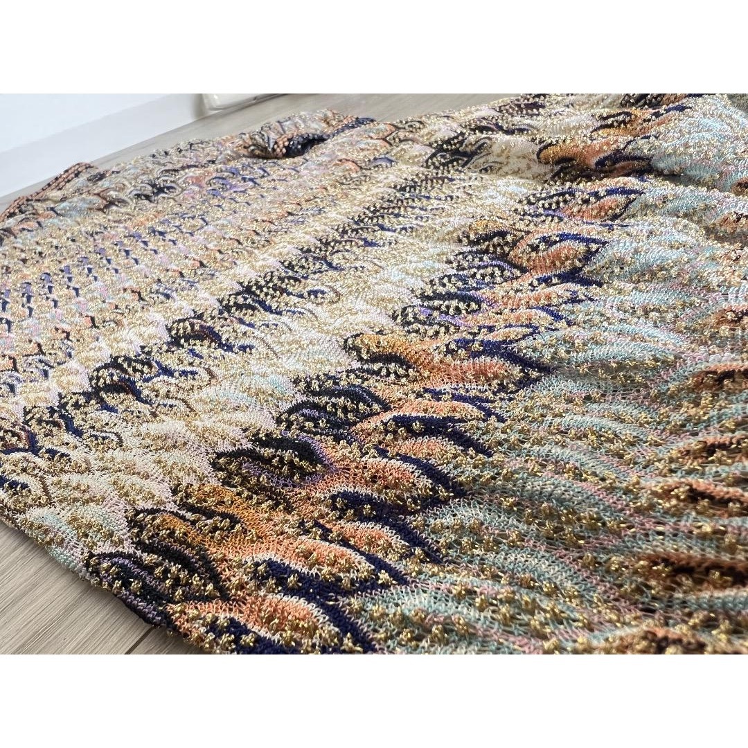 MISSONI - 【美品】 ミッソーニ MISSONI ワンピース ラメ MISSONI - 【美品】 ミッソーニ MISSONI ワンピース ラメ