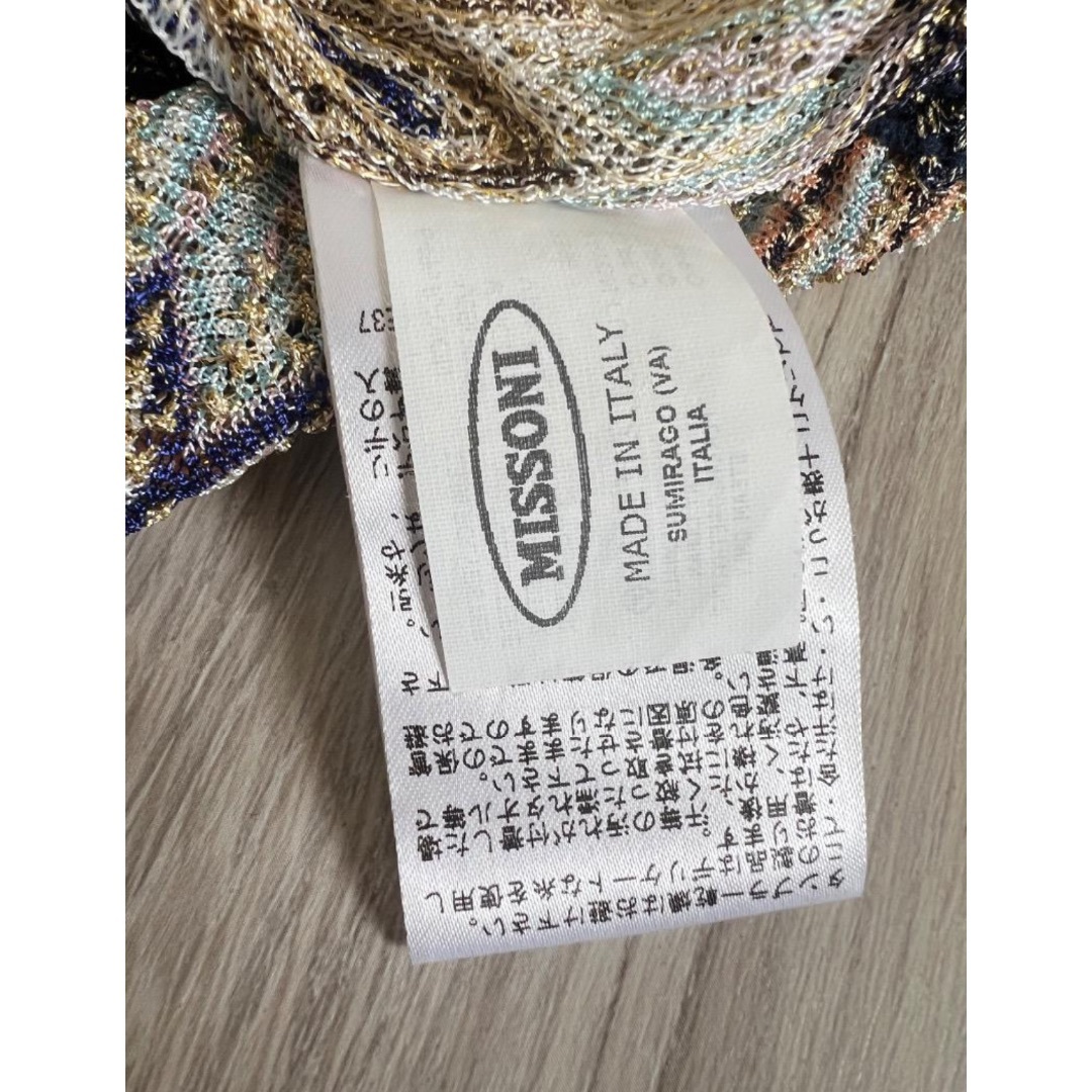 MISSONI - 【美品】 ミッソーニ MISSONI ワンピース ラメ MISSONI - 【美品】 ミッソーニ MISSONI ワンピース ラメ