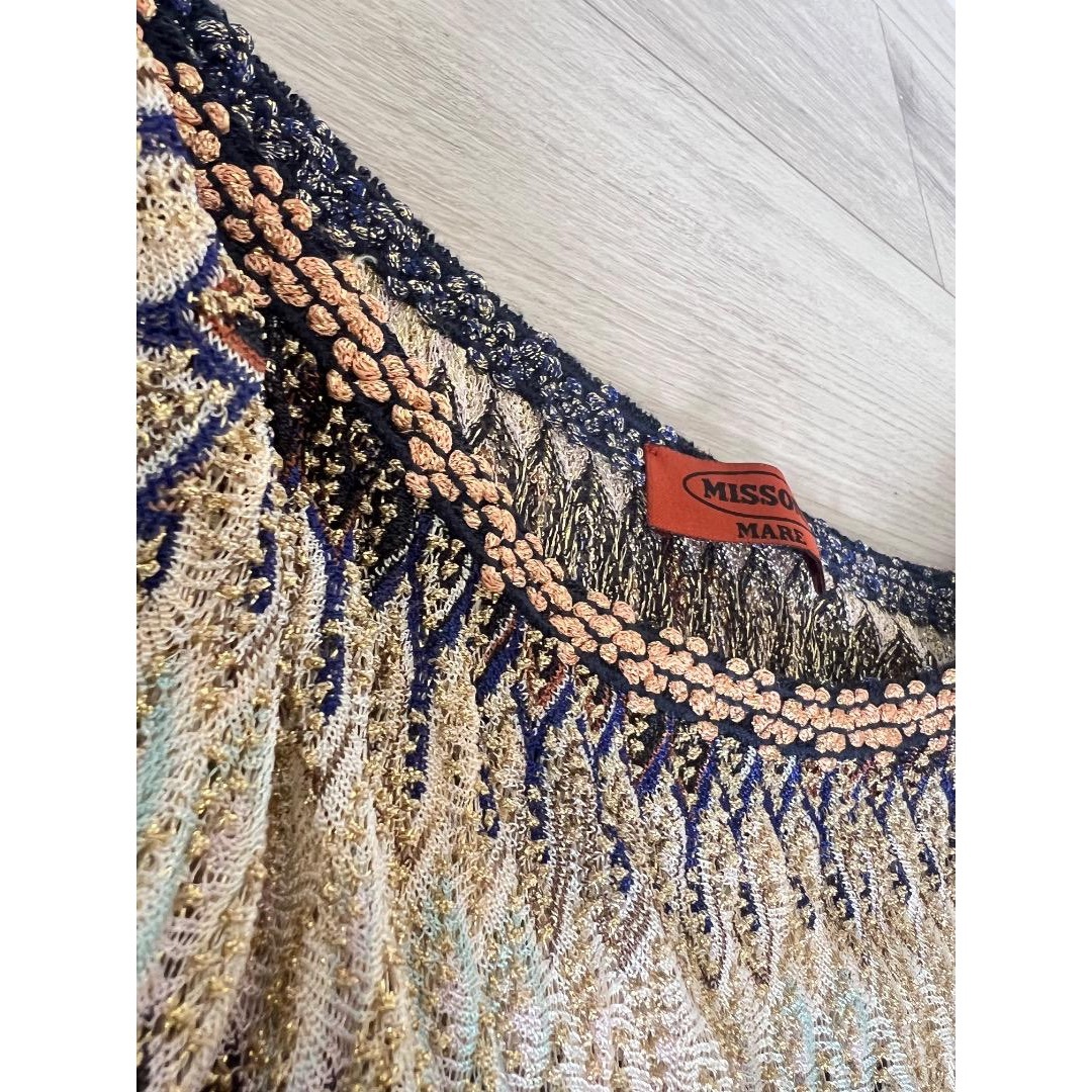 MISSONI - 【美品】 ミッソーニ MISSONI ワンピース ラメ MISSONI - 【美品】 ミッソーニ MISSONI ワンピース ラメ