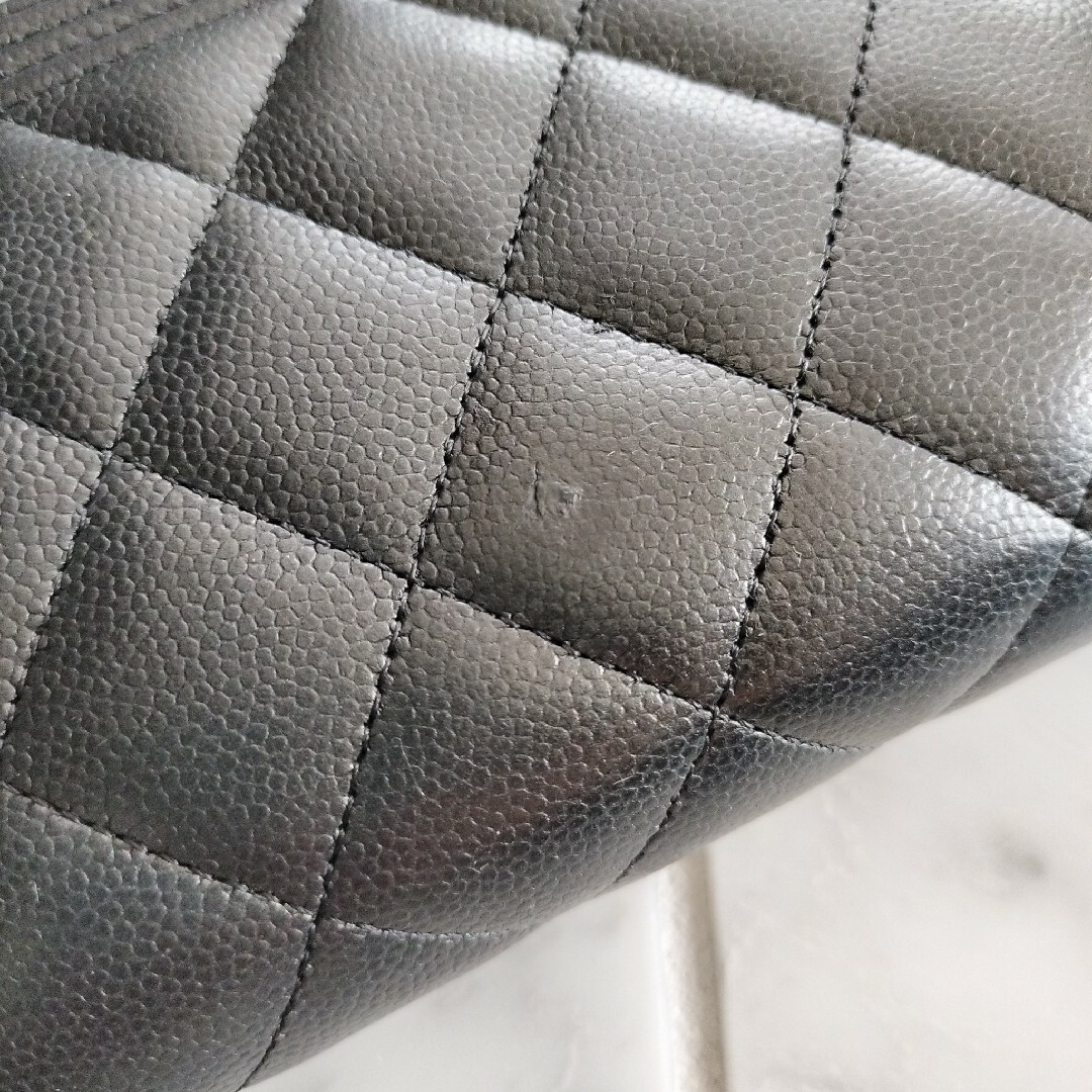 CHANEL - CHANEL ボーイシャネル ラウンドファスナー 長財布 CHANEL - CHANEL ボーイシャネル ラウンドファスナー 長財布