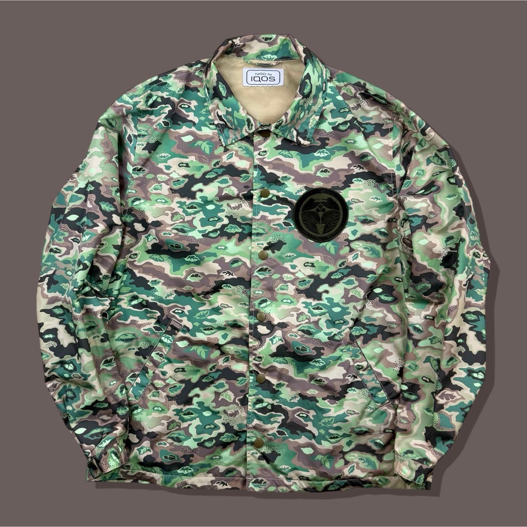 A BATHING APE - NIGO IQOS ニゴー コーチジャケット A BATHING APE - NIGO IQOS ニゴー コーチジャケット