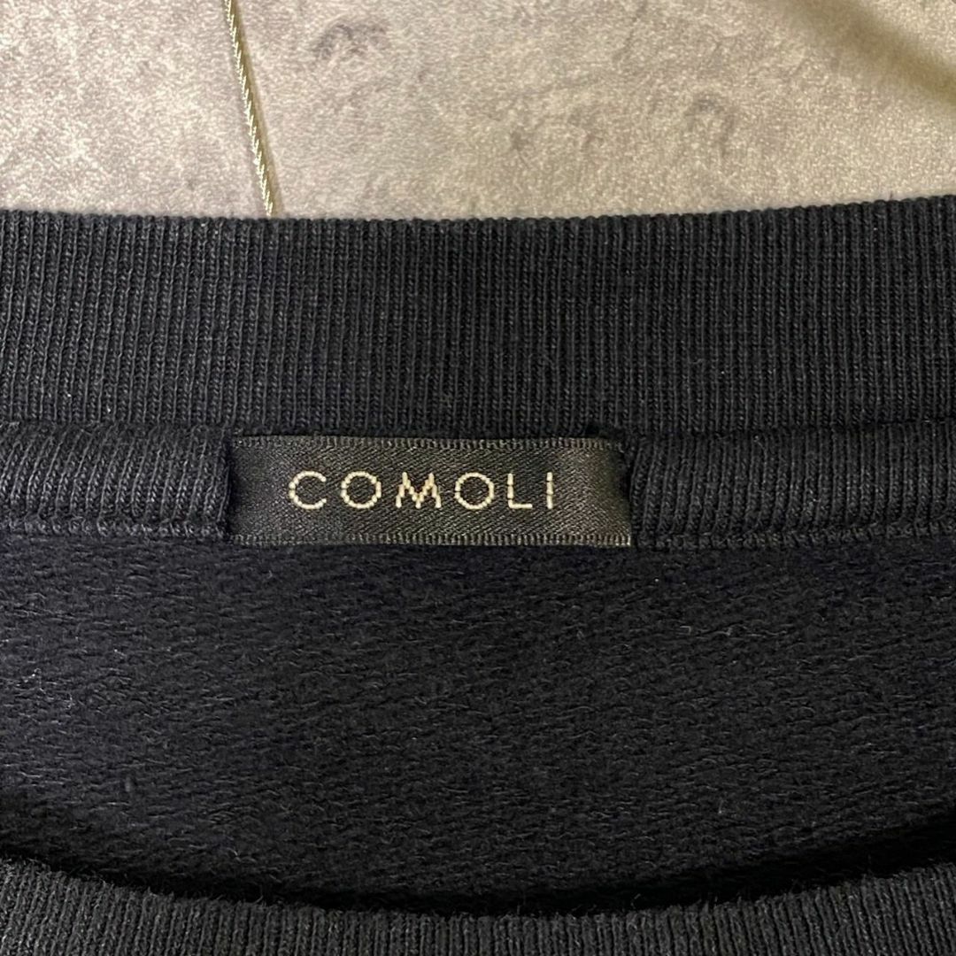 COMOLI - 『COMOLI』コモリ (3) クルーネック長袖スウェットの COMOLI - 『COMOLI』コモリ (3) クルーネック長袖スウェットの