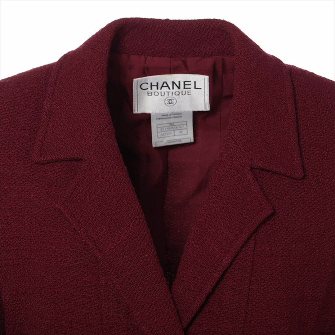 CHANEL - シャネル CHANEL ココボタン 98A ウール×ナイロン CHANEL - シャネル CHANEL ココボタン 98A ウール×ナイロン