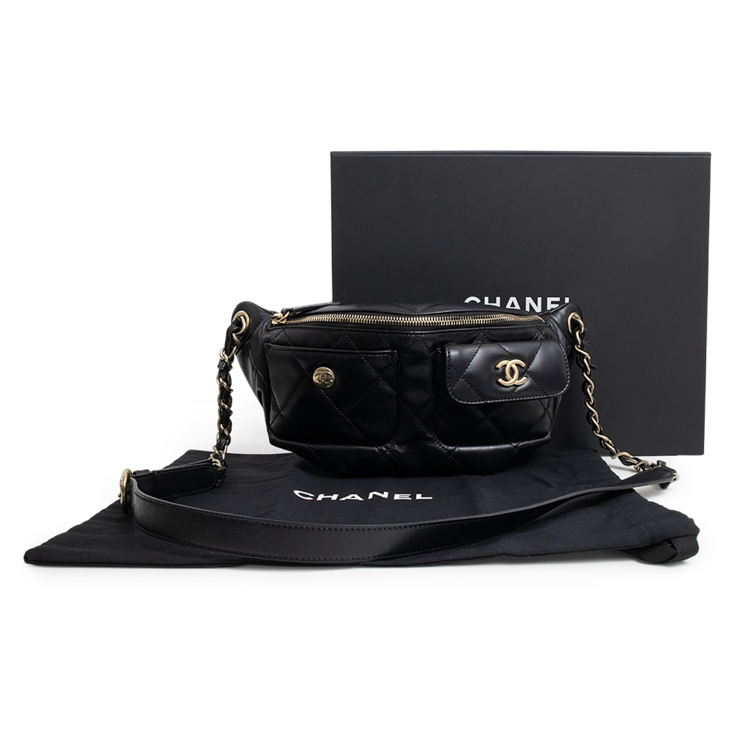 CHANEL - シャネル マトラッセ ココマーク ショルダー 斜め掛け CHANEL - シャネル マトラッセ ココマーク ショルダー 斜め掛け