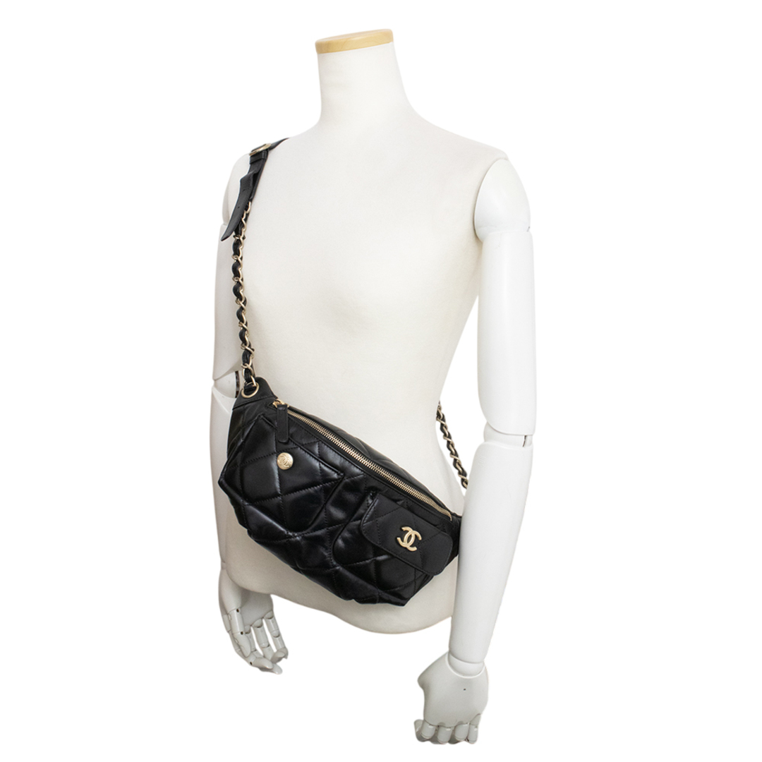 CHANEL - シャネル マトラッセ ココマーク ショルダー 斜め掛け CHANEL - シャネル マトラッセ ココマーク ショルダー 斜め掛け