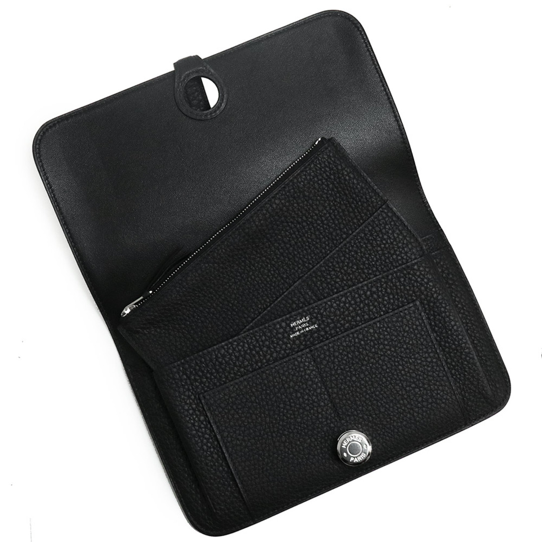 HERMES - エルメス ドゴン デュオ GM 二つ折り財布 トゴ レザー HERMES - エルメス ドゴン デュオ GM 二つ折り財布 トゴ レザー