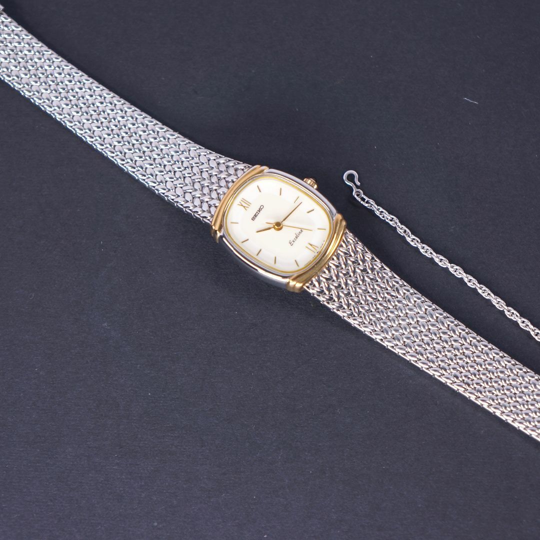 SEIKO - 【稼働美品】 EXCELINE アンティーク ブレスウォッチ SEIKO - 【稼働美品】 EXCELINE アンティーク ブレスウォッチ