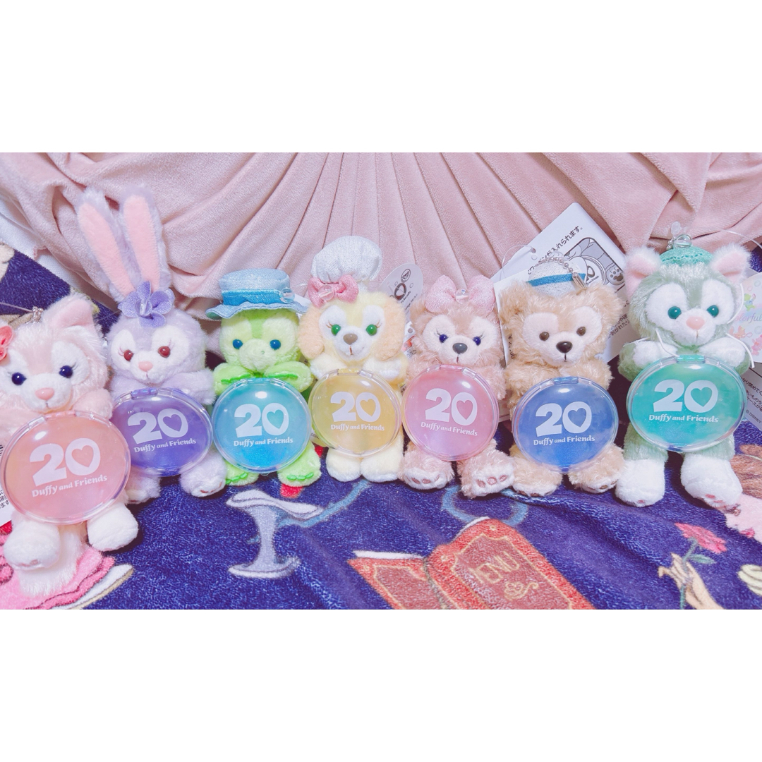 Disney - カラフルハピネス ぬいぐるみチャームセット Disney - カラフルハピネス ぬいぐるみチャームセット