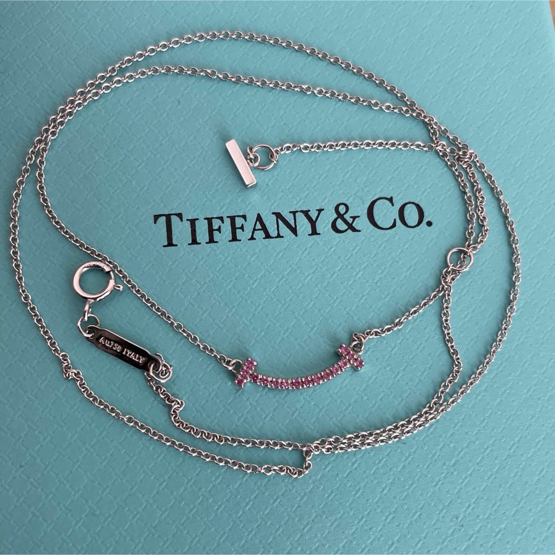 Tiffany & Co. - 激レア 極美品 Tiffany ティファニー Tスマイル Tiffany & Co. - 激レア 極美品 Tiffany ティファニー Tスマイル