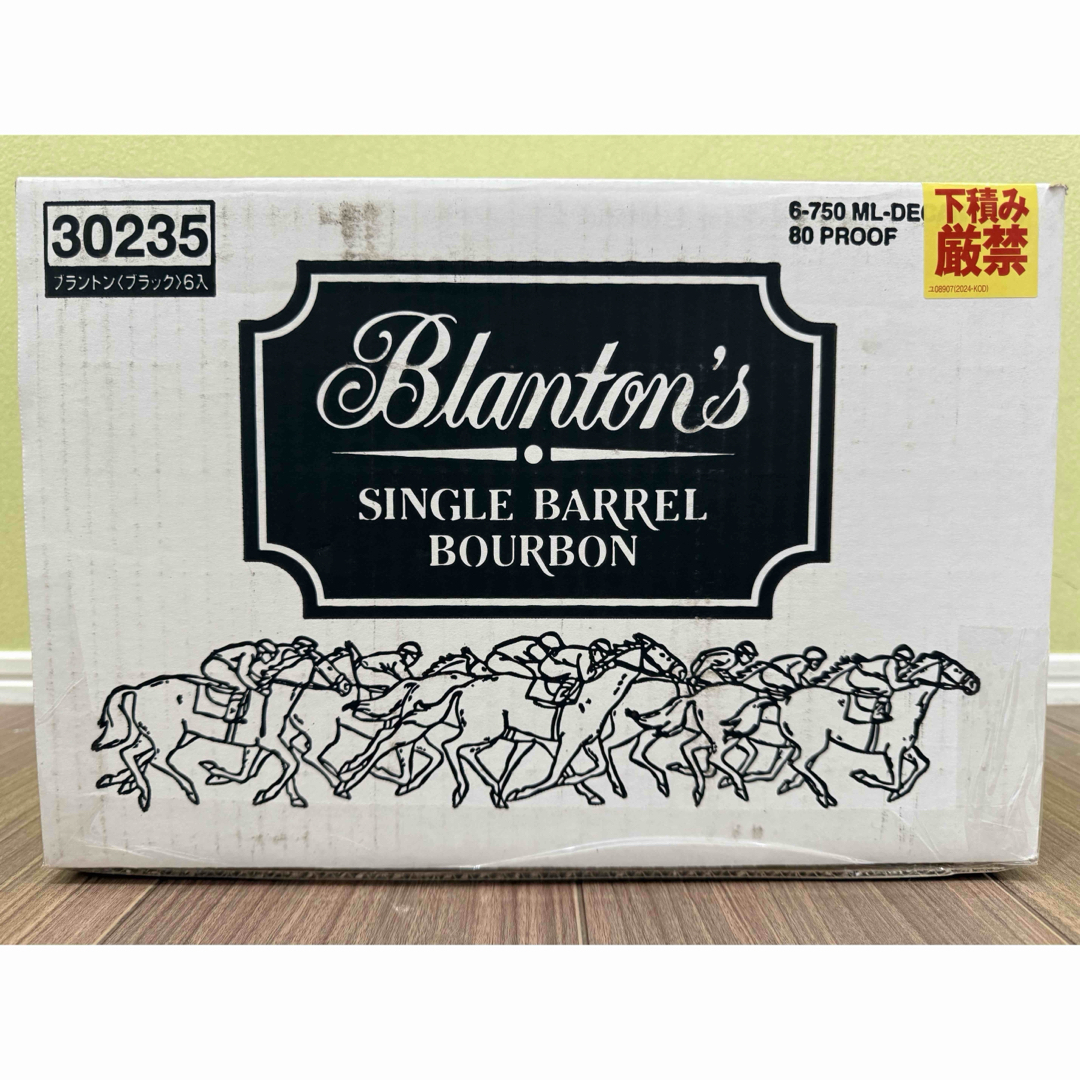 宝酒造 - Blanton's Single Barrel Bourbon ブラントン6本①の 宝酒造 - Blanton's Single Barrel Bourbon ブラントン6本①の
