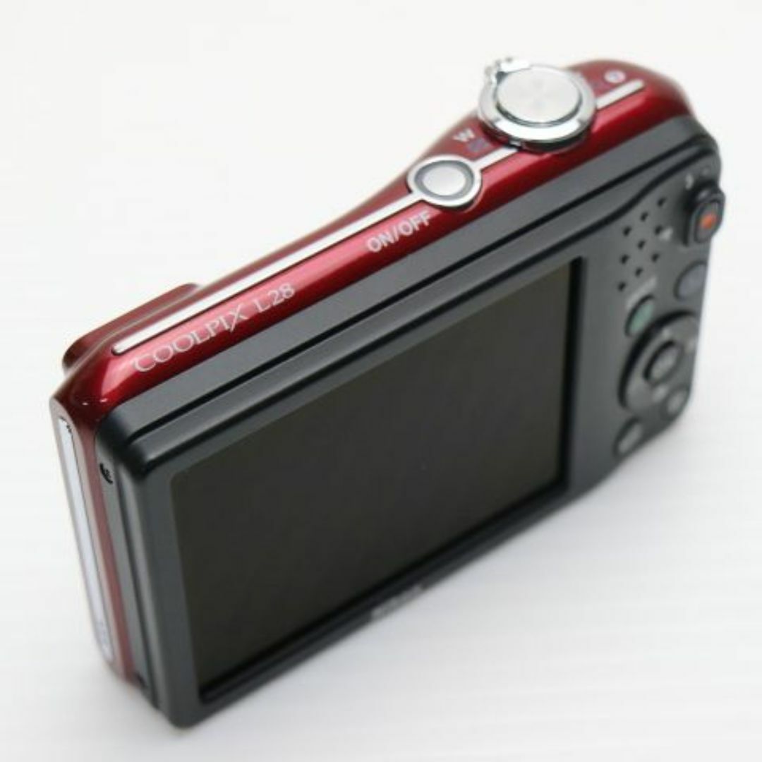 Nikon - 新品同様 COOLPIX L28 レッド M555の通販 by エコスタ Nikon - 新品同様 COOLPIX L28 レッド M555の通販 by エコスタ