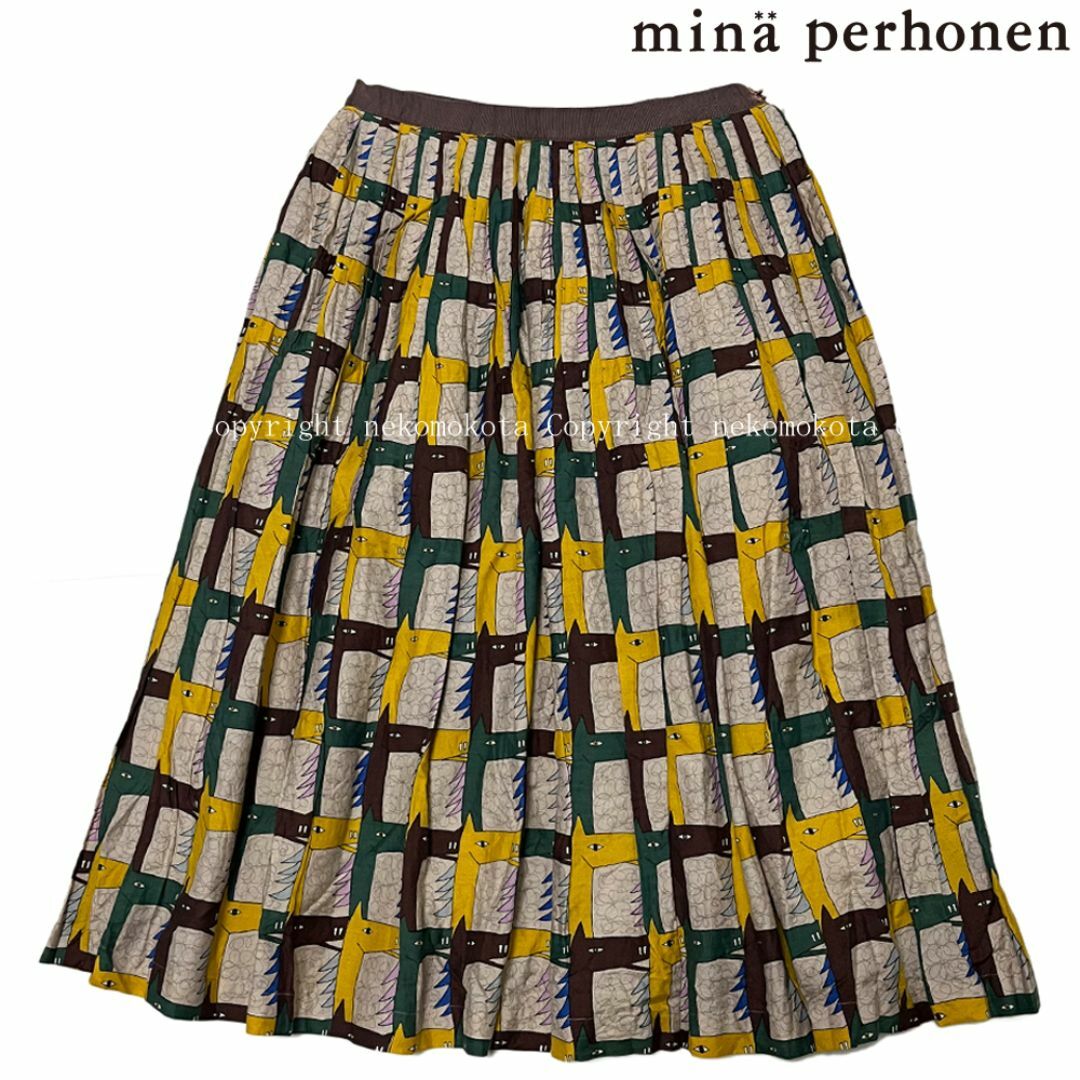 mina perhonen - ミナペルホネン thoroughbred プリーツ mina perhonen - ミナペルホネン thoroughbred プリーツ