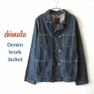 COMOLI - comoli 24aw デニム レザー ワークジャケット size 2 COMOLI - comoli 24aw デニム レザー ワークジャケット size 2