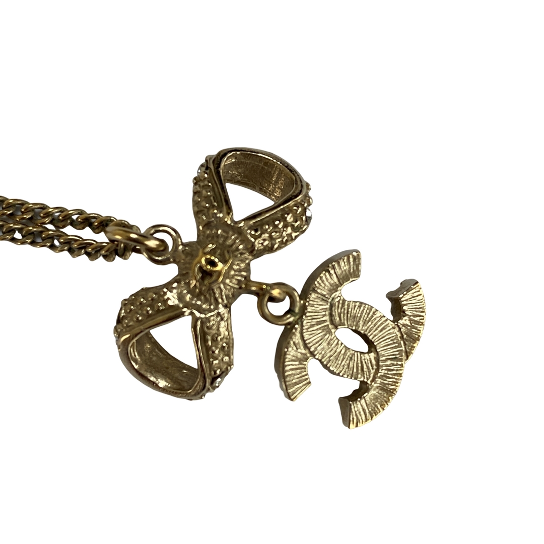CHANEL - 【良品】シャネル ココマーク ゴールドネックレス CHANEL - 【良品】シャネル ココマーク ゴールドネックレス