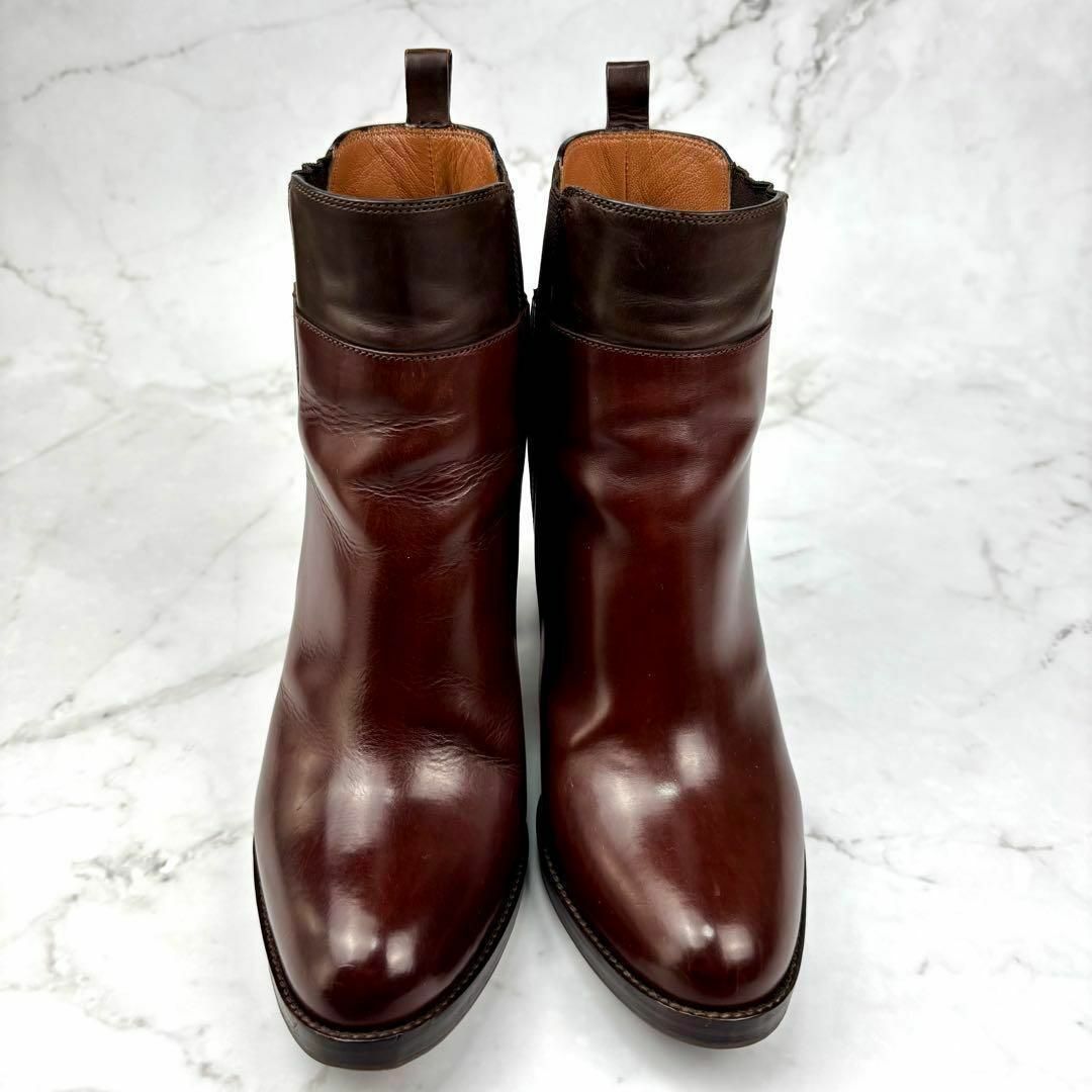 SARTORE - 【美品】SARTORE サルトル 22 ブラウン サイドゴア
