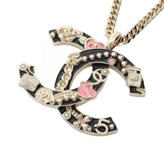 CHANEL - CHANEL シャネル ロゴ チェーンネックレス パール CHANEL - CHANEL シャネル ロゴ チェーンネックレス パール
