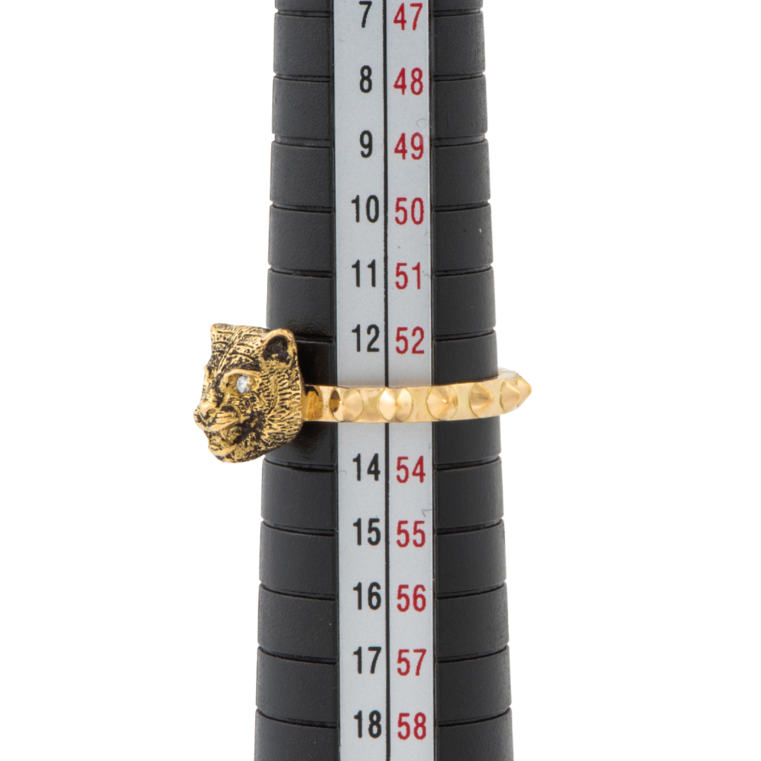 GUCCI - GUCCI グッチ タイガーヘッド リング・指輪 13号 GUCCI - GUCCI グッチ タイガーヘッド リング・指輪 13号
