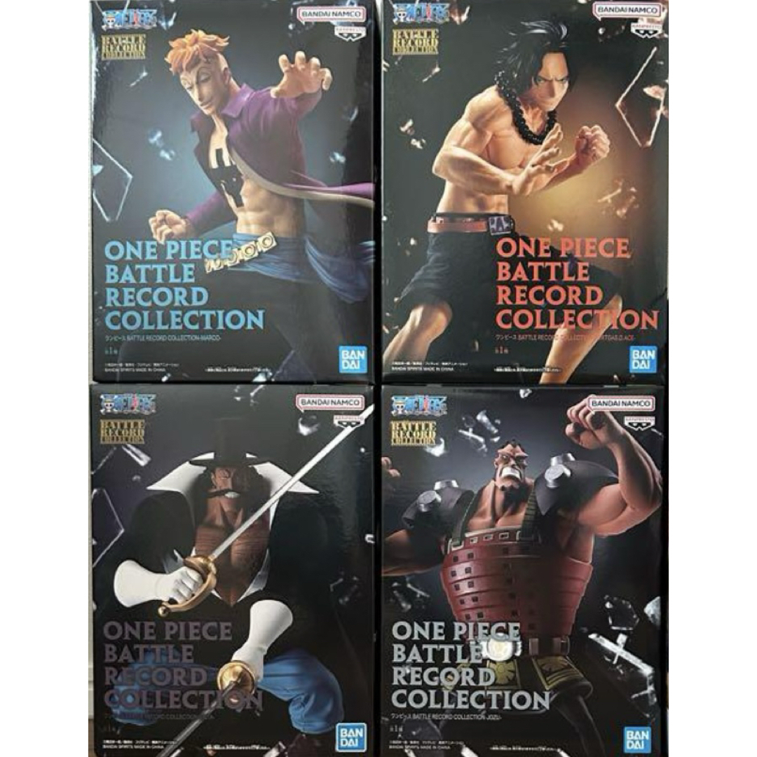 ワンピース BATTLE RECORD COLLECTION 4点セット エンタメ/ホビーのフィギュア(アニメ/ゲーム)の商品写真