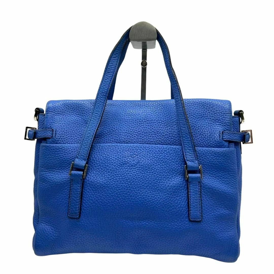 kate spade NEW YORK - ケイト・スペード ハンドバッグ 2way 青