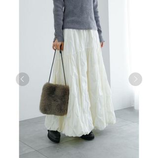 COMME des GARCONS - コムデギャルソン ロングスカート - 白の COMME des GARCONS - コムデギャルソン ロングスカート - 白の