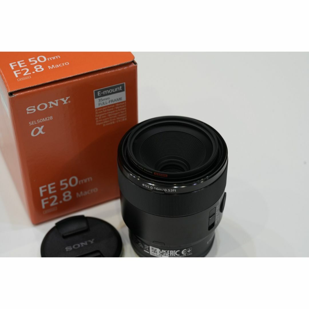 SONY - SONY FE50mm F2.8 Macro 単焦点マクロレンズ 超美品の SONY - SONY FE50mm F2.8 Macro 単焦点マクロレンズ 超美品の