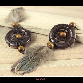 チチカカ(titicaca)の新商品❤️2017春夏✨羽根ピアス H❤️(ピアス)